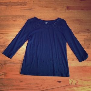 Ann Taylor LOFT 3/4 length sleeve shirt